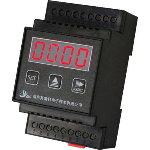 Accumulation Timer ELR-R-HM, Automatic Save When Power Off, Password Protection, Rail Installation, Output Control
