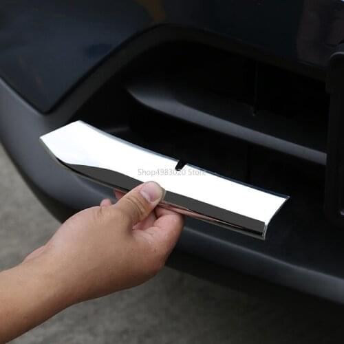 ABS Chrome Car front grille trims for mazda cx-3 cx 3 cx3 2016 2017 2018 Front Bumper Air-inlet Grille 2pcs