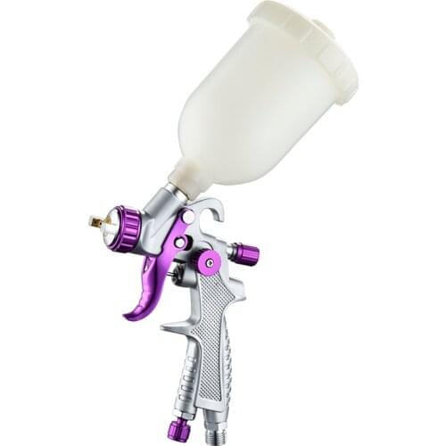 MINI Repair Spray Gun SRi Pro 0.8mm/1.0mm Gravity Feed HVLP Paint Sprayer with 250ml cup