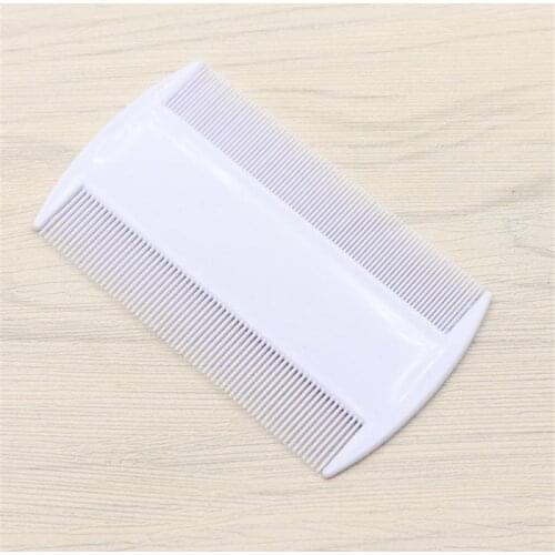 Plastic Double-sided Flea Pet Combs Home Deworming Brush Beauty Home Cleaning Products Combs Double-row Dense-toothed Lice Combs