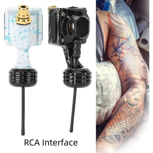 Professional Portable Integrated Alloy Strong Motor Tattoo Machine for Liner Shader RCA Interface for Permanent Makeup Body Art
