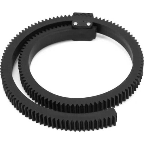 Adjustable Follow Focus Len Gear Ring Flexible Adjustable Follow Focus Len Gear Ring Belt Practical 46‑92mm/1.8‑3.6in for