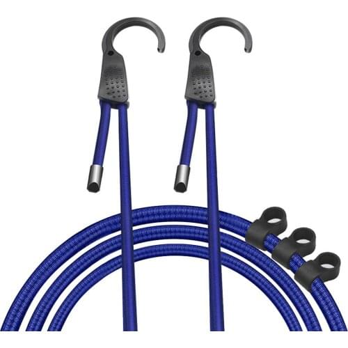 Strong Elastic Strap Adjustable Tension Belt Car Clothesline Hook Cargo Luggage Lashing Buckle Rope For Motorcycle Travel