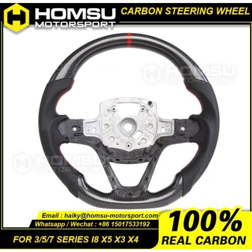 Carbon Fiber Steering Wheel Fit For bmw I8 Carbon Fiber Steering Wheel