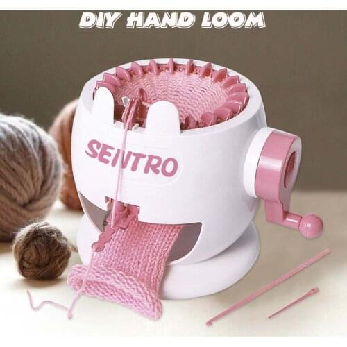 DIY Hand-cranked scarf hat knitting machine practical woven gloves gloves socks socks knitting tools