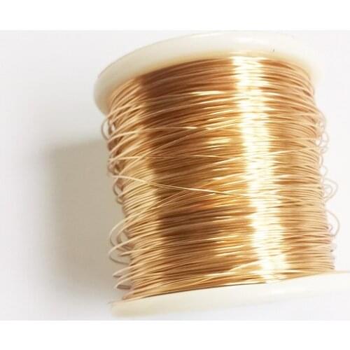 0.3mm 0.4mm 0.6mm 0.8mm 200G/Roller Gold Copper Color Alloy Cord Beading Wire DIY Craft Making Jewelry Cord String Accessories