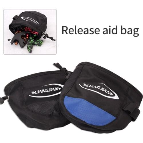 Bow Release Bag Universally Pocket Hunting Shooting Accessories 1pc Archery Bow String Release Storing Bag Caliper Release Pouch