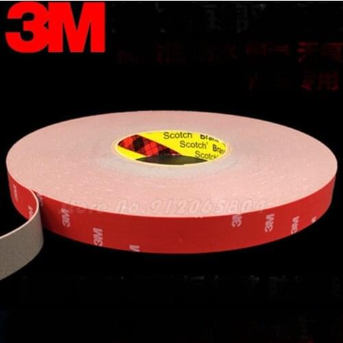 3M Double Sided Tape For Car VHB Heavy Duty Mounting Strong Sticky Adhesive Foam Tape Anti-Temperature Waterproof Office Decor