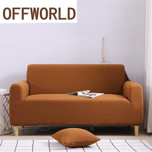 Knitted Thicken Meifu Solid Color Sofa Cover All-Inclusive Universal Set Nordic Cushion Living Room Wholesale Four Seasons