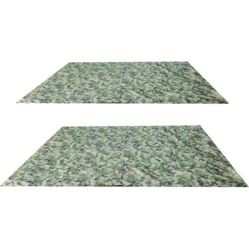 Outdoor Ultralight Tarp Camping Survival Sun Shelter Multifunctional Waterproof Beach Awning Beach Tent Mat Rain Shelter