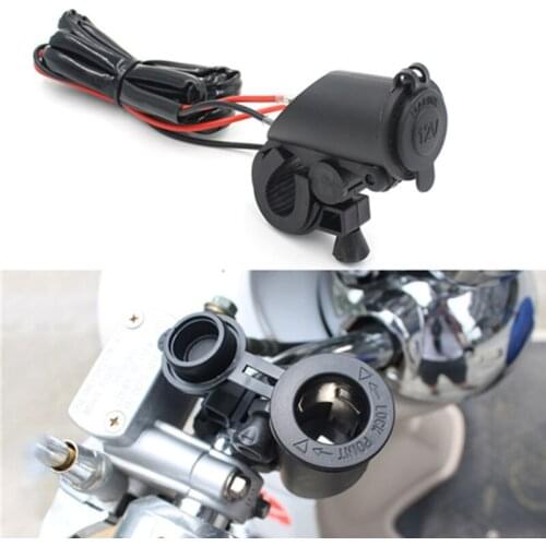 12V To 5V Dual USB2.1A Car Charger Motorcycle Faucet Cigarette Lighter Take Power Seat Car Mobile Phone Charger Socket Adapter