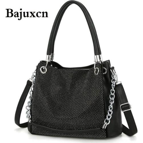 Bajuxcn Womens Shiny Bags