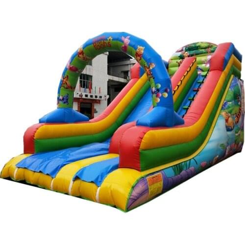 Commercial used giant Inflatable slide for kids with reliable quality