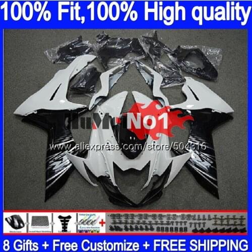 Injection For SUZUKI K11 GSXR 750 600 2011 2012 2013 2014 2015 2016 18MC.83 White Black GSXR600 GSXR750 11 12 13 14 15 Fairing
