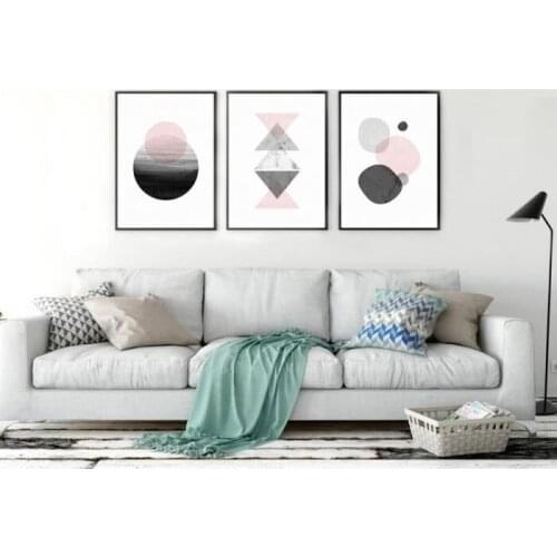 Halo Watercolor Instagram Oil Painting Decorative Canvas Painting Wall Pictures for Living Room Back To The Future Wall Art