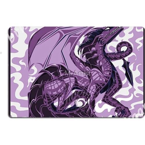 Kazirim The Purple Dragon Metal Signs Club Bar Poster pub Printing Tin sign Posters