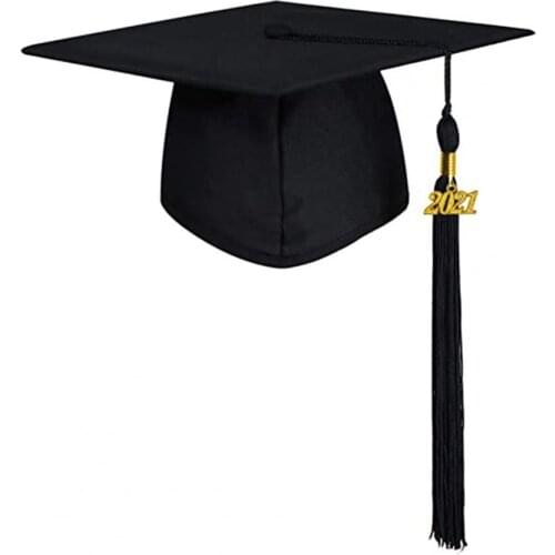 NEW High Quality Adult Bachelor Graduation Caps With Tassels For Graduation Ceremony Party Supplies for Bachelor