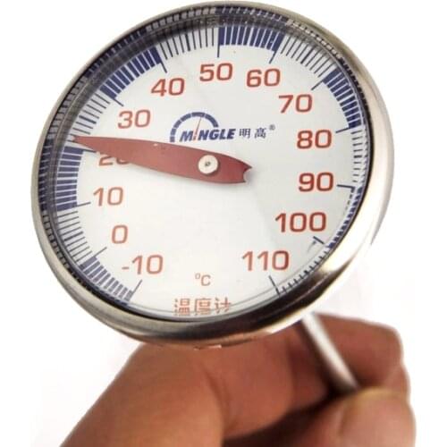 Metal Thermometer Film Washing Liquid Thermometer Black and White Washing Thermometer Speed Reading Metal Thermometer