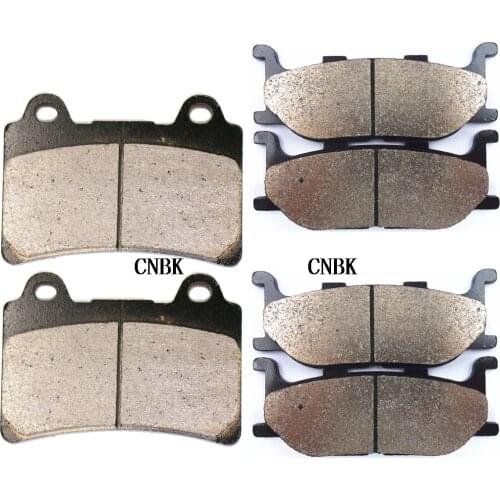 Brake Pads Set for YAMAHA XV 1600 Wildstar XV1600 1999 - 2004 XVZ 1300 Venture Royal Star XVZ1300 1999 - 2012 Front Rear Onroad
