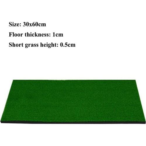 Portable Golf Hitting Mat Indoor Outdoor Golf Mat Rubber Grassroots Golf Chipping Driving Cutting Mat