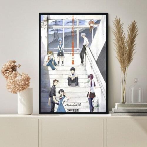 Evangelion+2.0 You Can (Not) Advance Anime Poster, Theater Tv Series, Canvas Print Custom Movie Poster, Hot New Drama In Japan