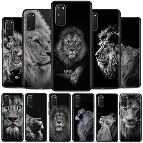 Lions Silicone Phone Case For Samsung Galaxy S21 S20 Ultra S20 FE S10 5G S8 S9 Plus S10e S10 Lite Cover Coque