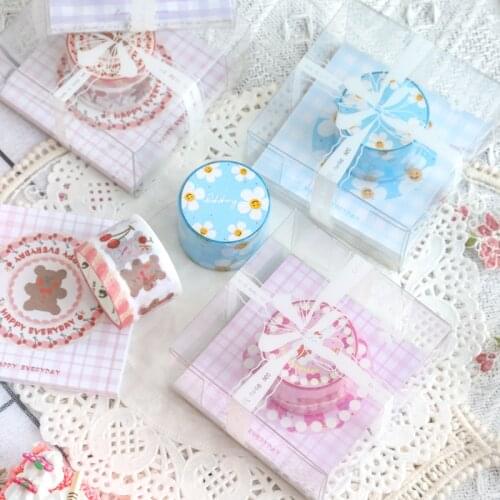 Cake Sticky Memo Pad Dairy Decorative Stickers Roll Tpae For Scrapbooking Cell Cover Student Stationery Album Gifts For Kids DIY