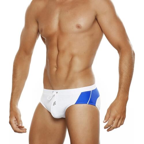 UXH Brand Swim Wear Briefs Cotton Masculine Push-Up Low Waist Comfortable Underwear Casual Breathable Panties Soft Male