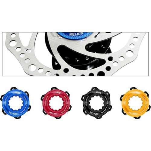 Bike Hub Center-Lock Adapter Disc Brake Rotor Cover Aluminum Center-Lock Hubs Converting Kit Replacement