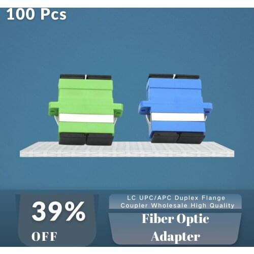 High Quality Fiber Optic Adapter SC UPC/APC Duplex Singlemode Flange Coupler Wholesale