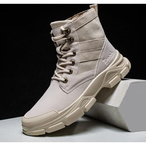 Winter Boots Mens Shoes 2021 High Top Sneakers Casual Shoes Fashion Casual Shoes Mens Sneakers Suede Shoes Men Plush Warmt65