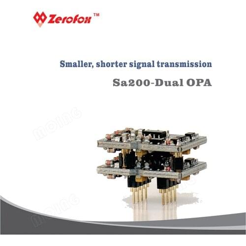 1 PCS High performance horizontal type OPAMP MOING SA-200 Fully discrete parts DUAL operation amplifier accessory HI END OPA