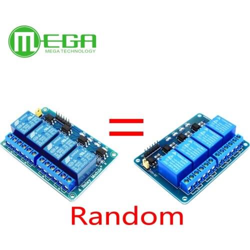 10pcs 4 channel relay module 4-channel relay control board with optocoupler. Relay Output 4 way relay module