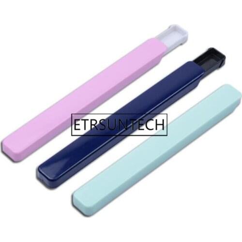 100pcs Portable Tableware Plastic Chopsticks Box Travel Gift Plastic Outdoor Mini Chopsticks Straw Storage Box