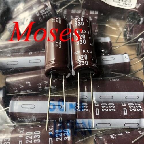 220v 330uf 200v +/- 20% High Quality 100% Original New NCC KXJ Capacitance Low ESR Audio Electrolytic Capacitor Radial 16x40mm