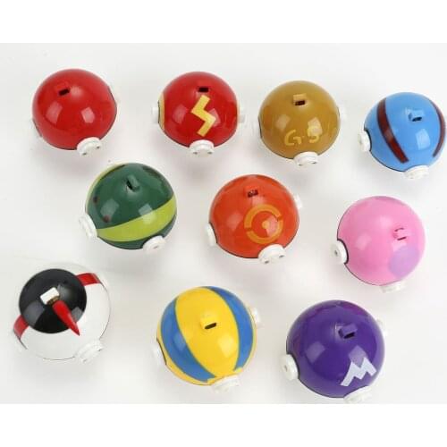 7CM Anime Pokemon Ball Pikachu Pocket Catcher Cosplay Pop Up Poke Ball Kids Cartoon Cute Toy Props Costumes Accessorie