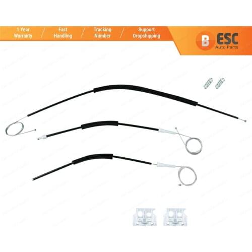 ESC Auto Parts EWR981 Electrical Power Window Regulator Repair Kit Front Right Door for Citroen C4 Picasso 2006-On Fast Shipment