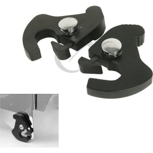 Motorcycle Sissy Bar Luggage Rack Docking Latch Clip Kit For Harley Detachable Rotary Parts