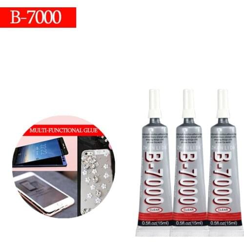 BlueRaven Tubes B7000 15ml Glue B-7000 Multipurpose Adhesive Diy Jewelry Fix Touch Screen