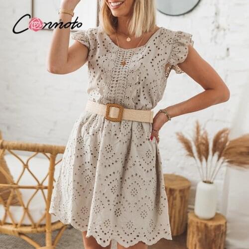 CONMOTO Sleeveless Summer Dresses