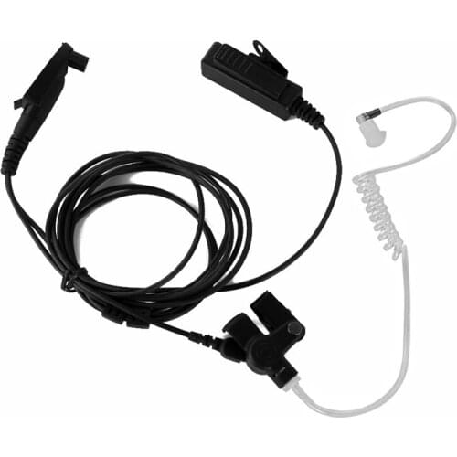 Two way radio acoustic tube earphone surveillane kit headset for Hytera HYT Handheld radio TC-780 TC-610P TC-3000 TC-3600