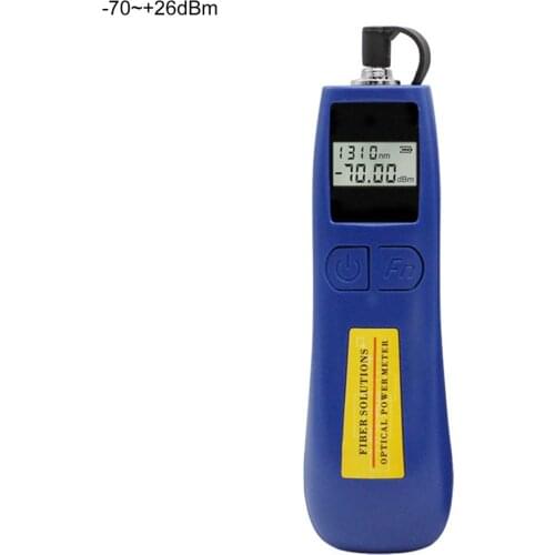 Optical Power Meter Tester 2.5mm FC/SC/ST Universal Port 6 Standdard Wavelengths 850/1300/1310/1490/1550/1625/1650nm Hot