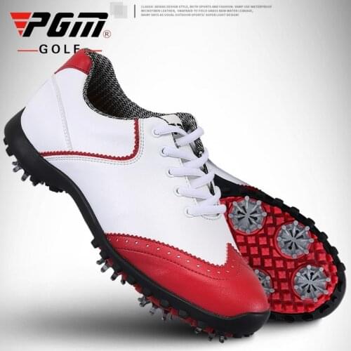 Pgm Golf Shoes Wear-Resistant Breathable Training Golf Shoes Male Waterproof With Spikes Sport Sneakers High Quality AA51023