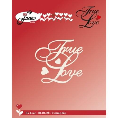 AliliArts Metal Cutting Dies True Love diy Scrapbooking Photo Album Decorative Embossing PaperCard Crafts Die