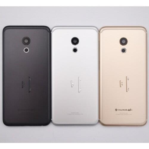 BaanSam New Battery Door Back Cover Housing Case For MEIZU PRO 6 5.2 Inch With Camera Lens+Flash Lens+Power Volume Buttons