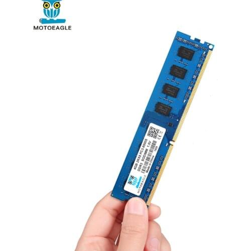 MOTOEAGLE Desktop Memory RAM DDR3L DDR3 2G 4G 8G 1066 1333 1600MHz 8500 10600 12800s 1.5V 1.35V 240PIN DIMM for PC