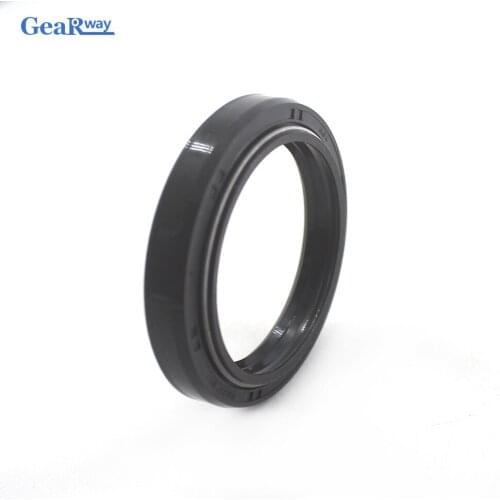 2pcs Motorcycle Front Fork Oil Seal 26x37x10.5/33x45x10.5/35x48x11/39x52x11mm Black Rubber Shock Absorbing Oil Seal