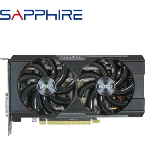 SAPPHIRE R9 370 4GB Video Cards GPU AMD Radeon R7 370X R9370 R7 370X Graphics Cards Screen Video Game Desktop PC Computer PCI-E