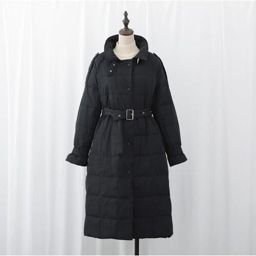 Women Long Down Jacket White Duck Down Jackets Winter Warm Coats And Parkas Female Outwear