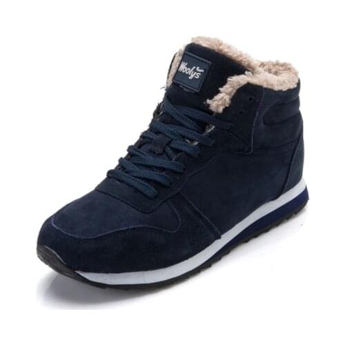 Winter mens boots mens snow boots shoes sports ankle mens boots